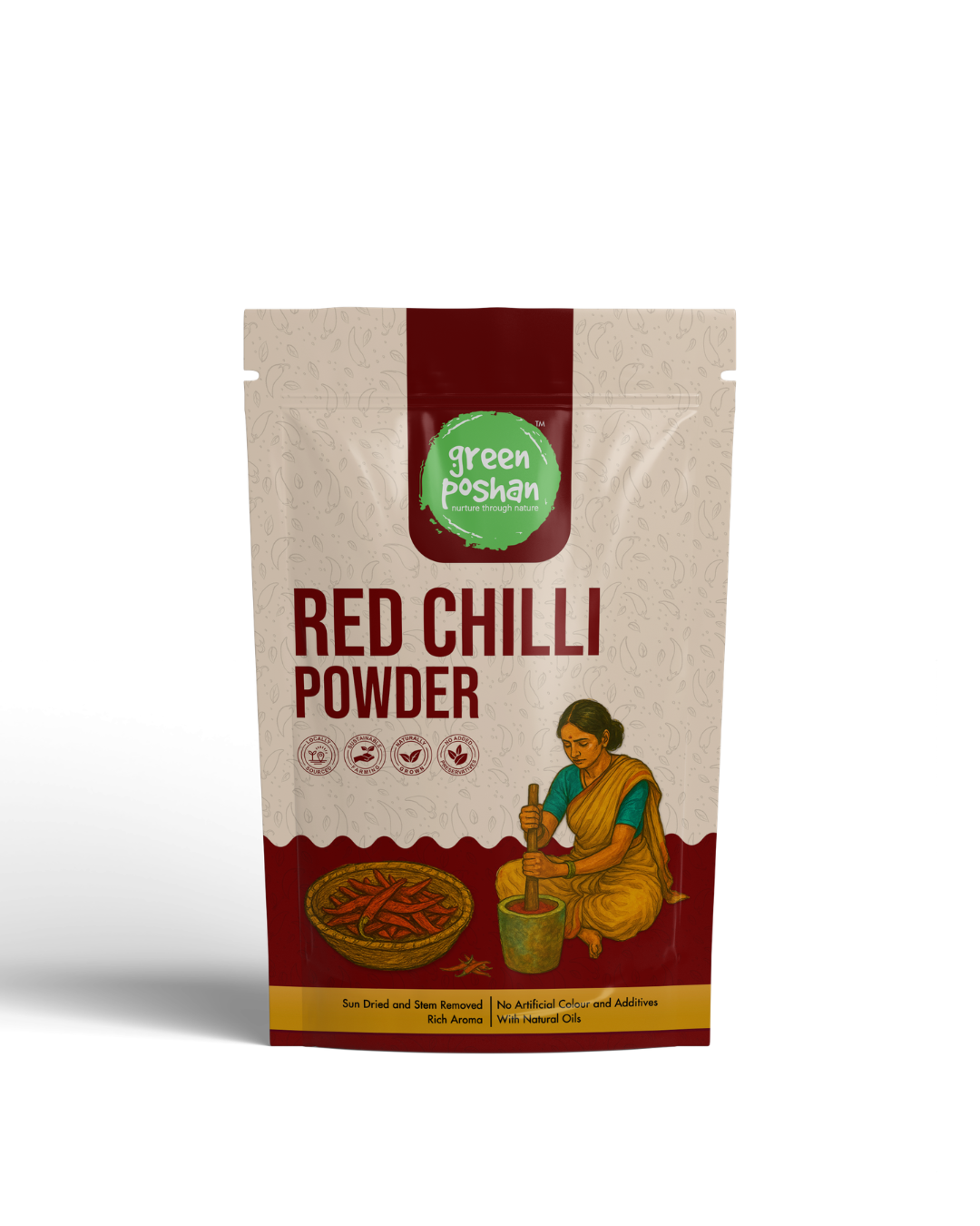Red Chilli Powder 250g – front