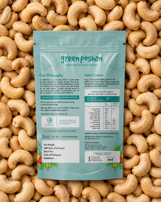 Salted Cashews 80g
