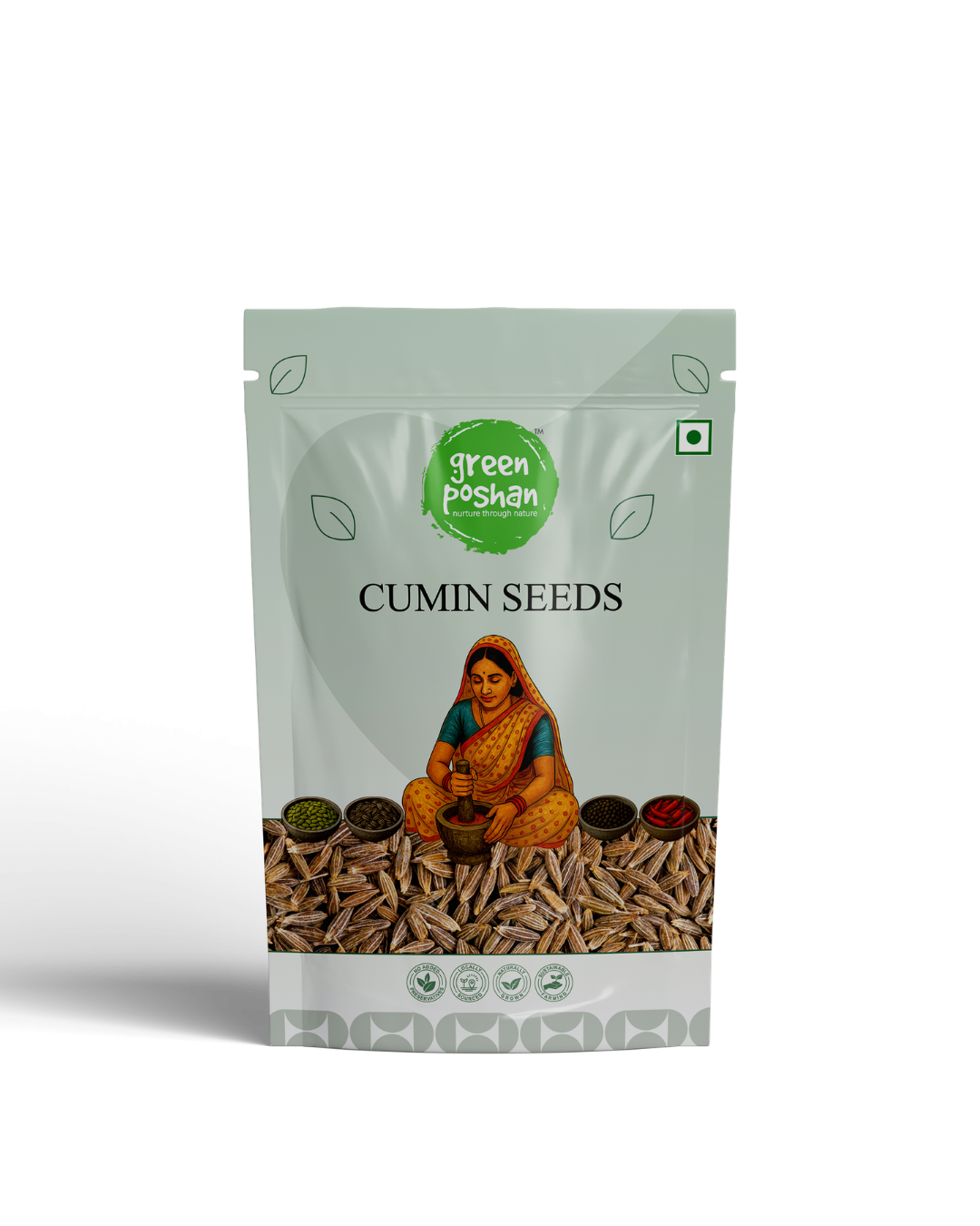 Jeera (Cumin Seeds) 75g – front