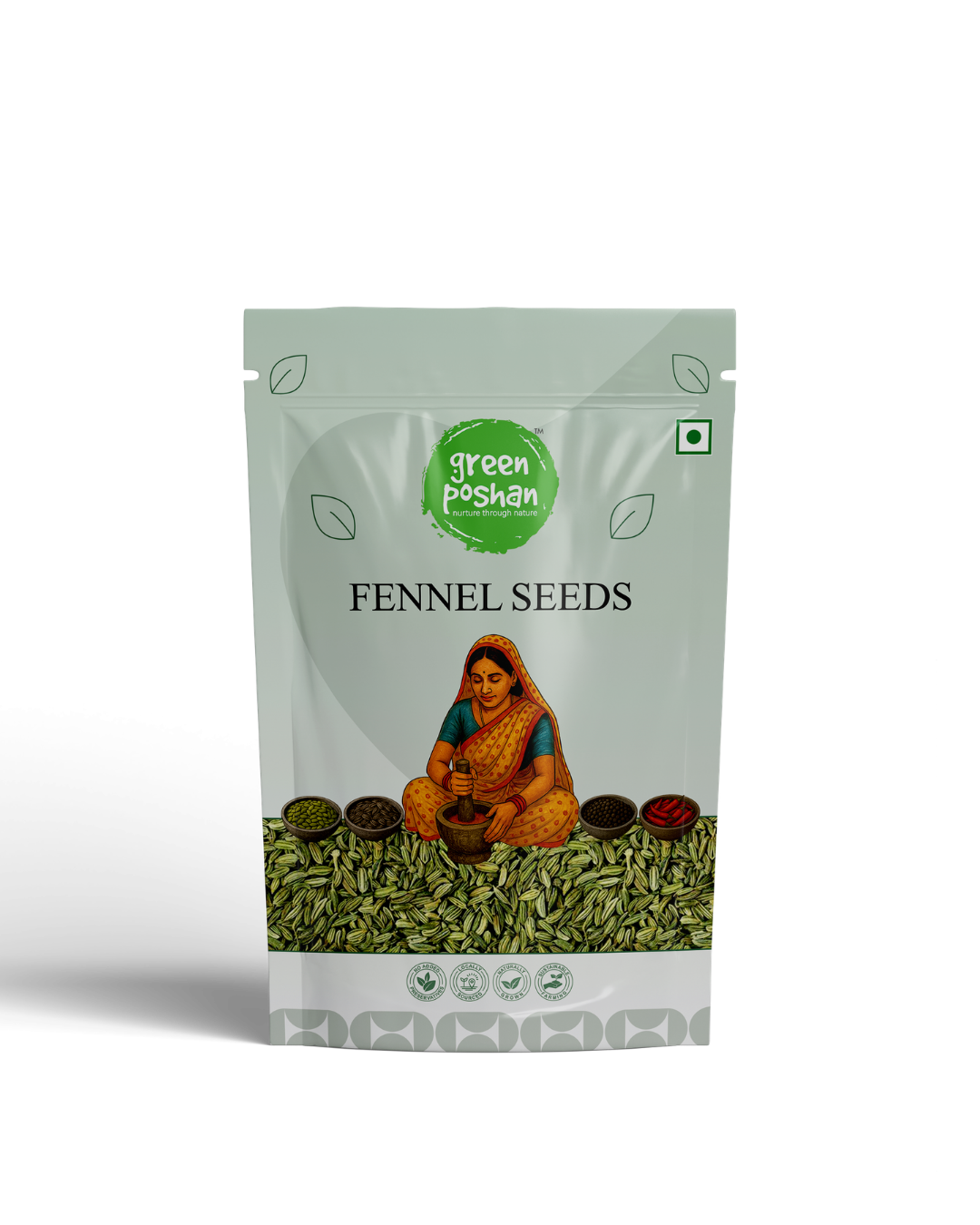 Saunf (Fennel Seeds) 75g – front
