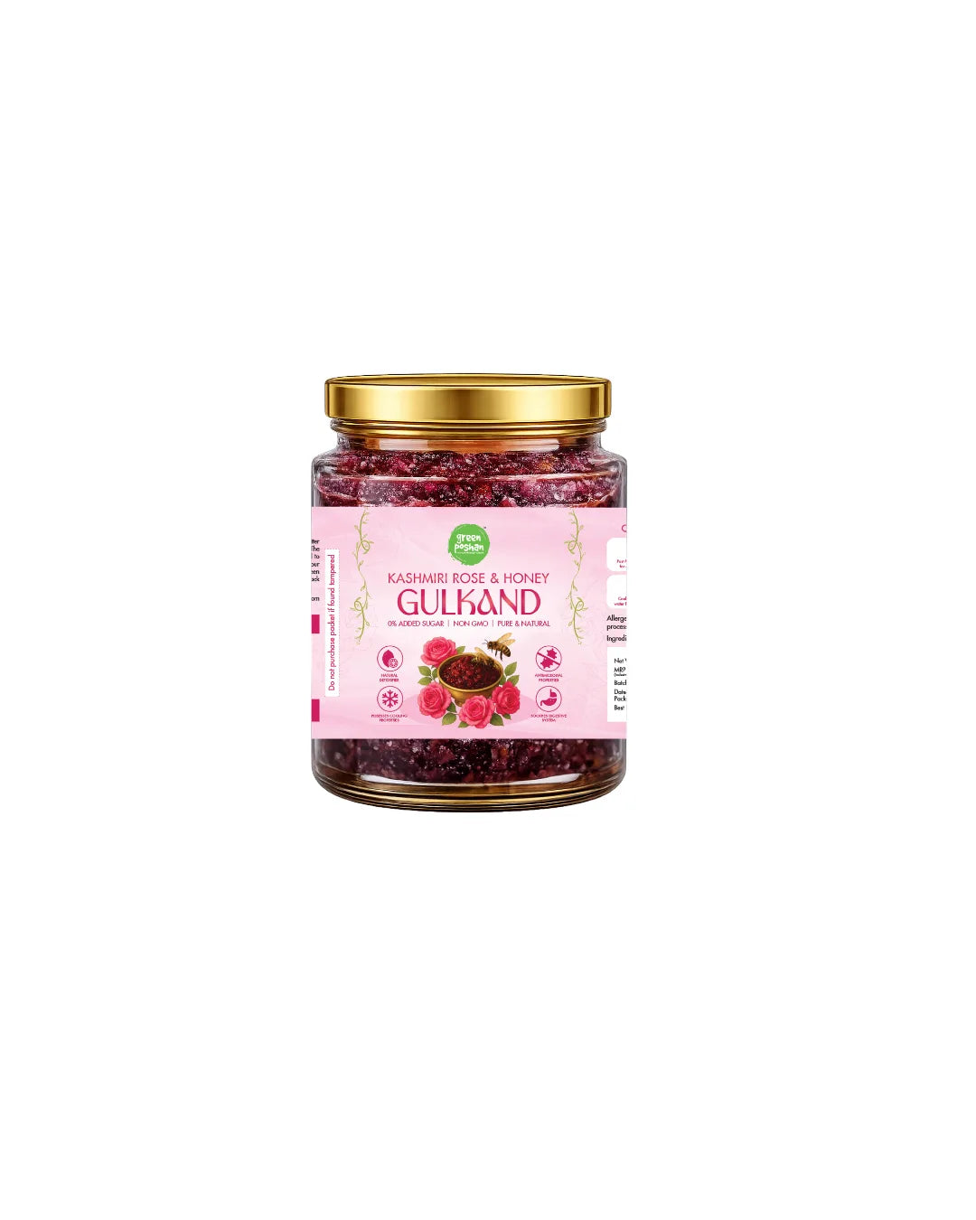 Gulkand Rose Preserve 200g | Green Poshan natural food