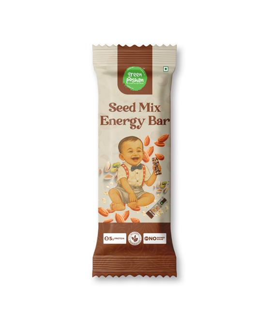 Seed Mix Energy Bar – front