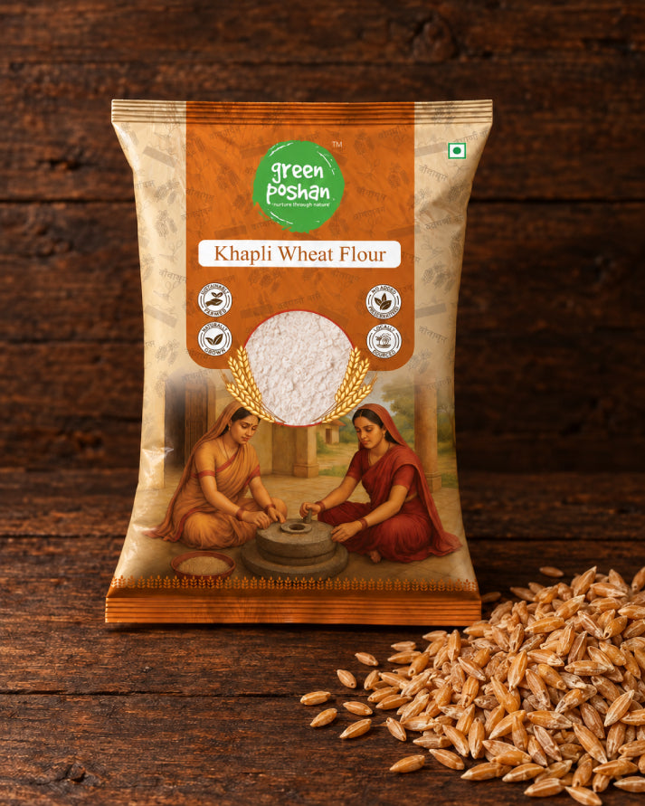 Khapli Wheat Atta 1kg