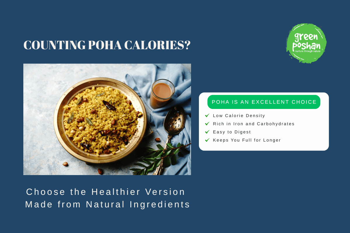 poha calories